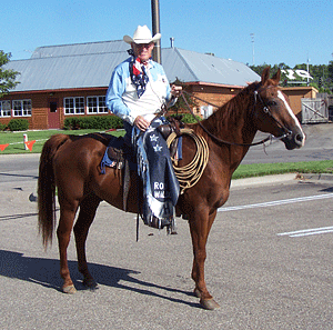 Ron Wilson, Cowboy Poet Lariat, lives on his family farm outside Manhattan, Kansas.  